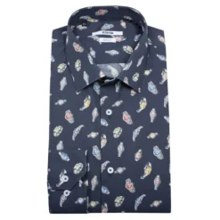 2-LAATU, KUVIOLLINEN PRINTTIKAULUSPAITA 4022-45, KOKO B2XL