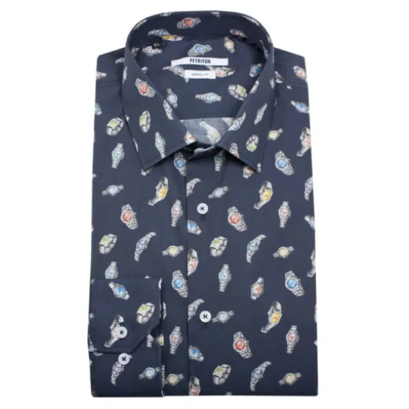 2-LAATU, KUVIOLLINEN PRINTTIKAULUSPAITA 4022-45, KOKO B2XL