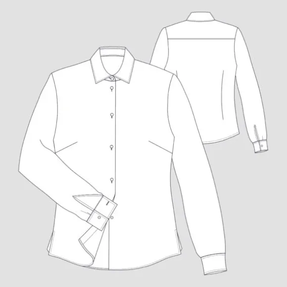 NAISTEN MUSTA PAITA 6040-90