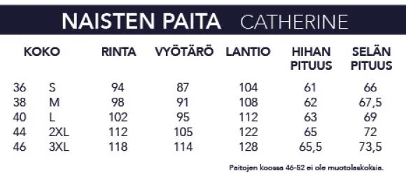 NAISTEN VALKOINEN PAITA 6040-01