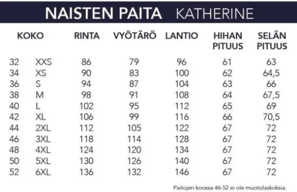 NAISTEN VALKOINEN PAITA 2594-05