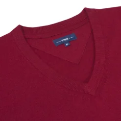 PUNAINEN MERINOVILLANEULE 3561-55