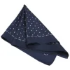TUMMANSININEN KUVIOLLINEN HUIVI 1003-45