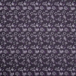VIOLETTI KUKKAKUVIOLLINEN TASKULIINA 9609-80