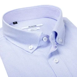 VIOLETTI RUUDULLINEN NAPPIKAULUSPAITA 3809-80